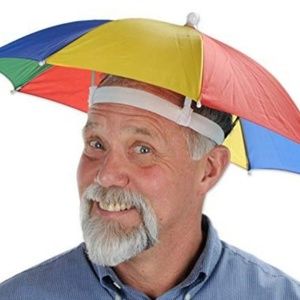Funbrella Adult-Sized Umbrella Hat